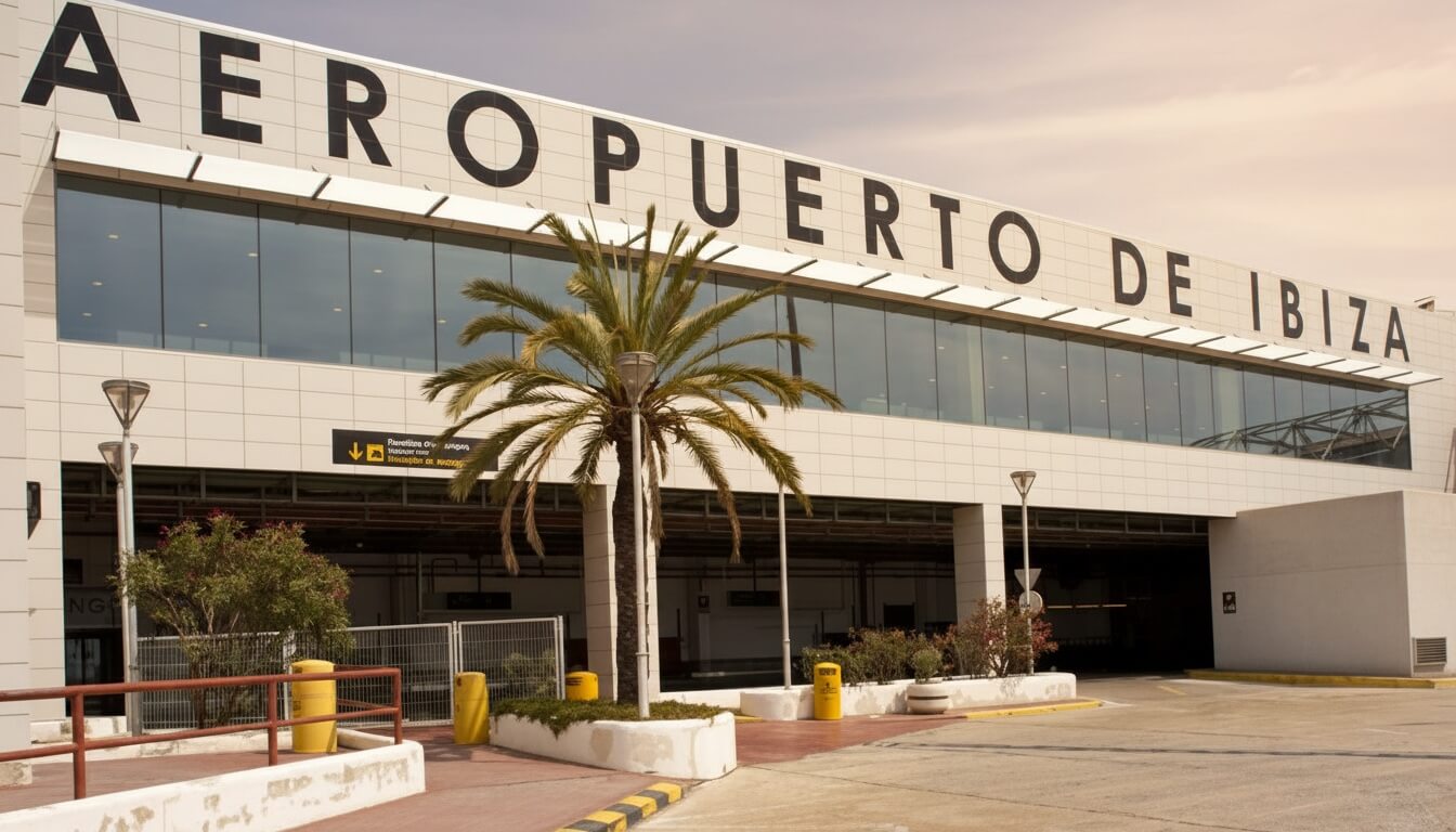 Parcheggio E3 dell'Aeroporto di Ibiza